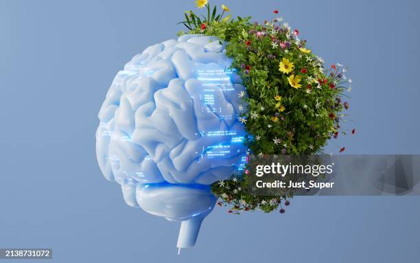 artificial intelligence sustainable responsible technology - tree ai fotografías e imágenes de stock