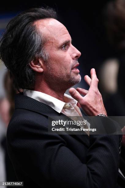 Walton Goggins attends the UK special screening of "Fallout" at Television Centre on April 04, 2024 in London, England.
