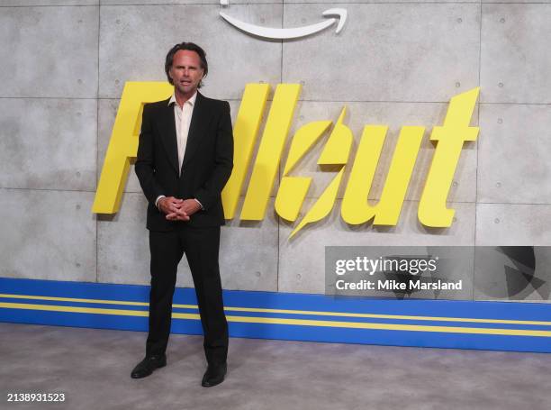 Walton Goggins attends the UK special screening of "Fallout" at Television Centre on April 04, 2024 in London, England.