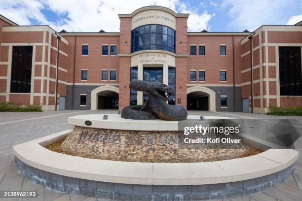 Famu Rattler Background Rattler Sculpture On The Campus Of Florida Am High-Res Stock Photo ...