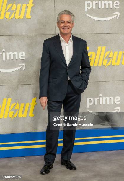 Kyle MacLachlan attends the UK special screening of "Fallout" at Television Centre on April 04, 2024 in London, England.