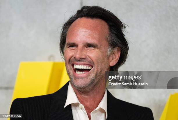 Walton Goggins attends the UK special screening of "Fallout" at Television Centre on April 04, 2024 in London, England.