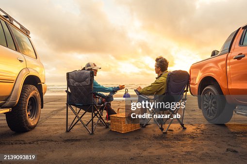Sunset campout, enjoying holidays together. Sunset campout, enjoying holidays together.