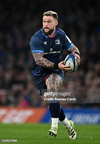 Dublin , Ireland - 6 April 2024; Andrew Porter of Leinster during the Investec Champions Cup Round of 16 match between Leinster and Leicester Tigers...