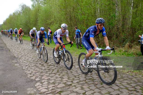 Serbian cyclist, who currently rides for UCI WorldTeam Team Bahrain Victorious Dusan Rajovic and Swiss cyclist, who currently rides for UCI WorldTeam...