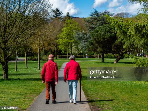 People are taking advantage of the warm weather to enjoy nature in the Netherlands on April 7, 2024. This Saturday marked the year's first official...