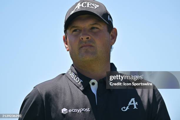 Professional Golfer Patrick Reed in action during LIV Golf Miami on April 6 at Trump National Doral Miami in Doral, FL.