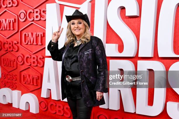 Melissa Etheridge at the 2024 CMT Music Awards held at the Moody Center on April 7, 2024 in Austin, Texas.