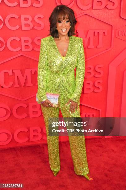 Gayle King at the 2024 CMT MUSIC AWARDS, airing LIVE from Austin, Texas' Moody Center on Sunday, April 7 on the CBS Television Network, and streaming...