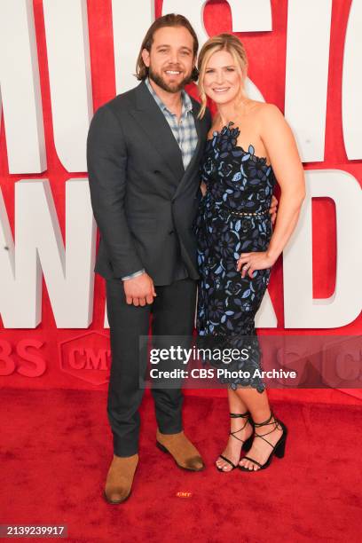 Max Theriot and Lexi Murphy at the 2024 CMT MUSIC AWARDS, airing LIVE from Austin, Texas' Moody Center on Sunday, April 7 on the CBS Television...