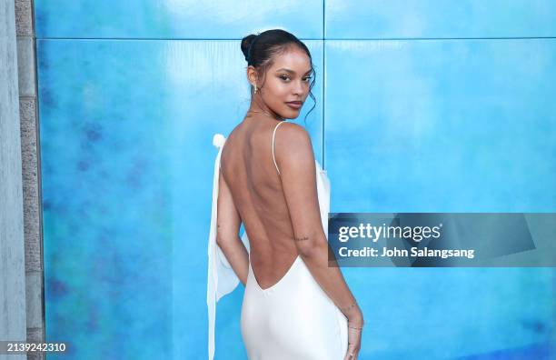 Jasmine Daniels at The 13th Annual Saving Innocence Gala held at the Skirball Cultural Center on April 7, 2024 in Los Angeles, California.