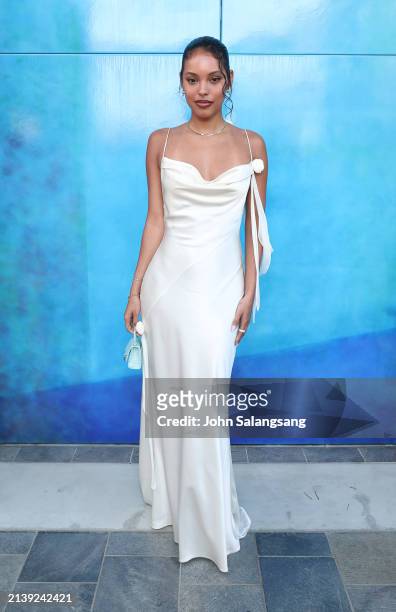Jasmine Daniels at The 13th Annual Saving Innocence Gala held at the Skirball Cultural Center on April 7, 2024 in Los Angeles, California.