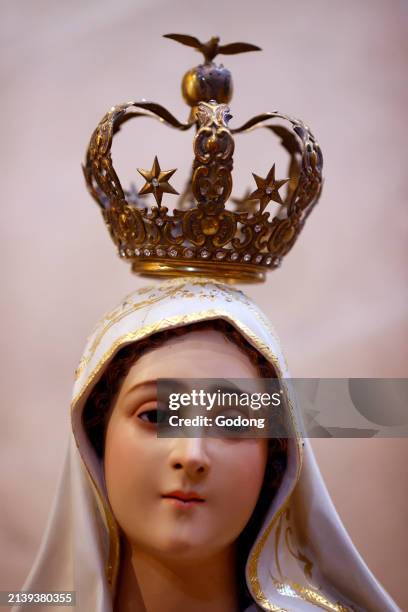 Sanctuary of Bom Jesus do Monte. Our Lady of Fatima. Braga. Portugal.