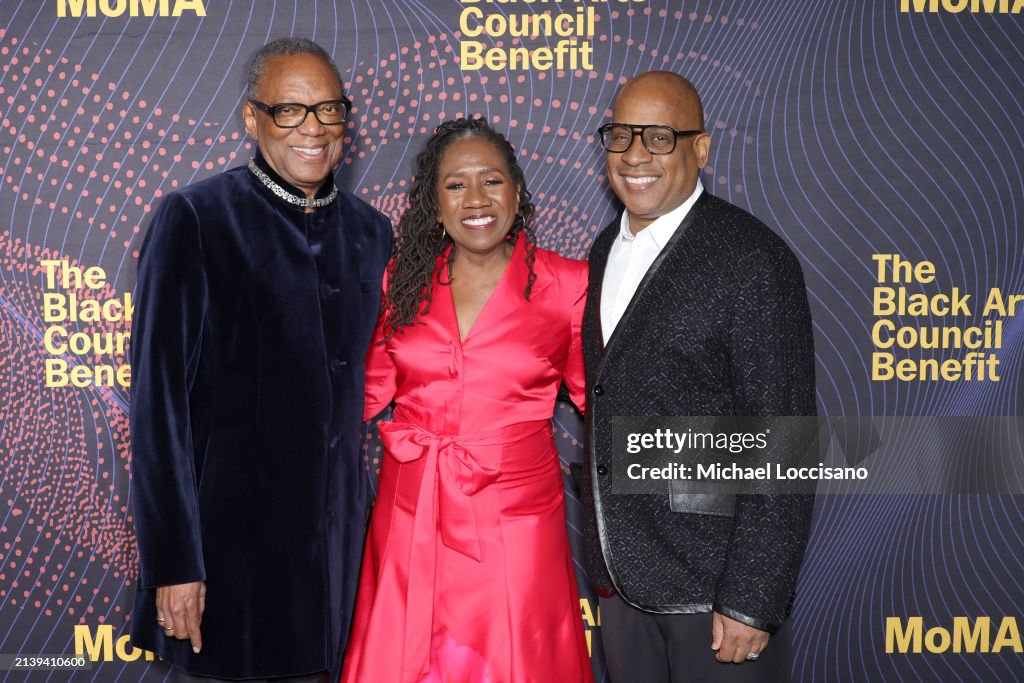 Alvin Hall, Sherrilyn Ifill and Glenn Ligon attend MoMA's 2024 Black
