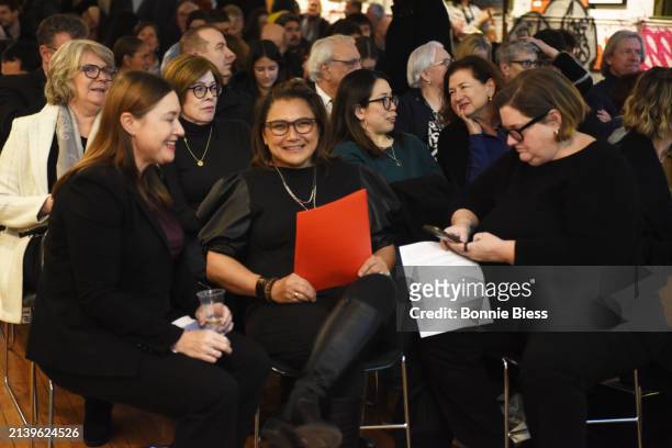 Bernadette Tuazon and Jessica Bruce attend the International Women's Media Foundation Celebrates 2024 Anja Niedringhaus Courage In Photojournalism...