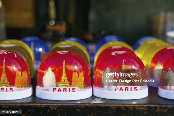 Paris Snow Globes. Paris, France.