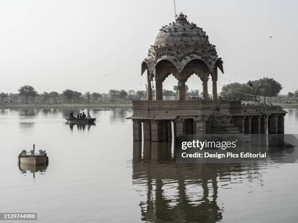 Gadsisar Lake. Jaisalmer, Rajasthan, India.