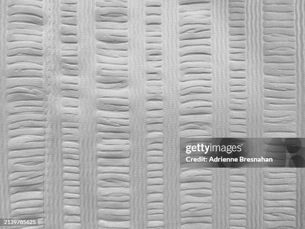 seersucker fabric - seersucker pattern stock pictures, royalty-free photos & images