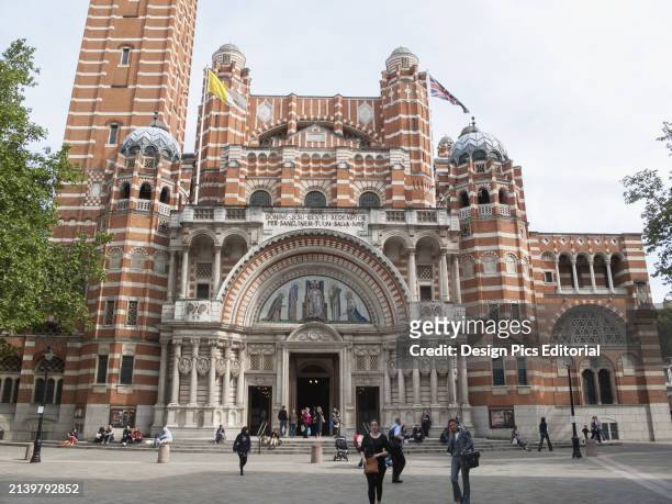 Westminster Cathedral, Cathedral Piazza, Victoria Street. London, England.