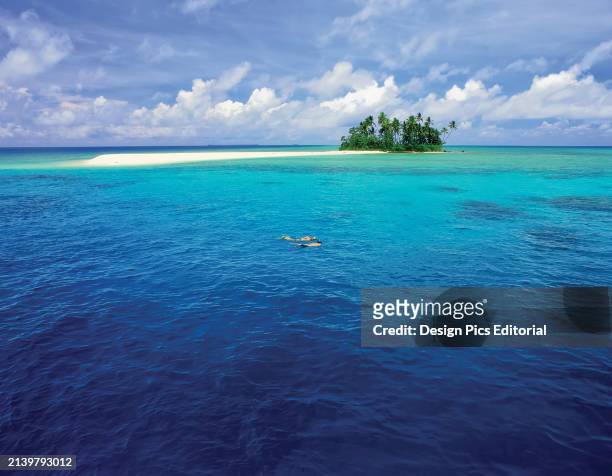 Remote Atoll. Trobriand Islands, Papua New Guinea.