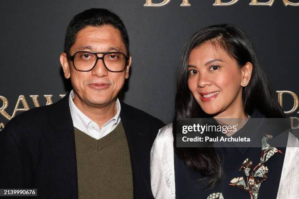 Kimo Stamboel attends the Los Angeles special screening of "Badarawuhi di Desa Penari" at AMC Century City 15 on April 04, 2024 in Century City,...