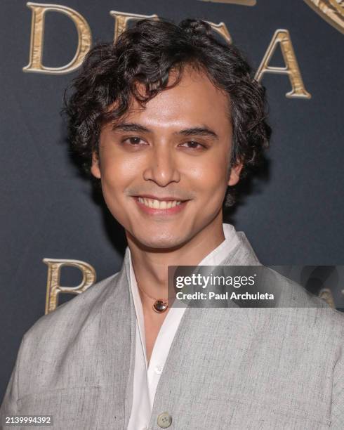 Jourdy Pranata attends the Los Angeles special screening of "Badarawuhi di Desa Penari" at AMC Century City 15 on April 04, 2024 in Century City,...