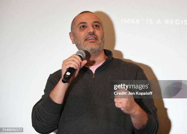 Geobbert Abboud attends "Badarawuhi di Desa Penari" Los Angeles Premiere at AMC Century City 15 on April 04, 2024 in Los Angeles, California.