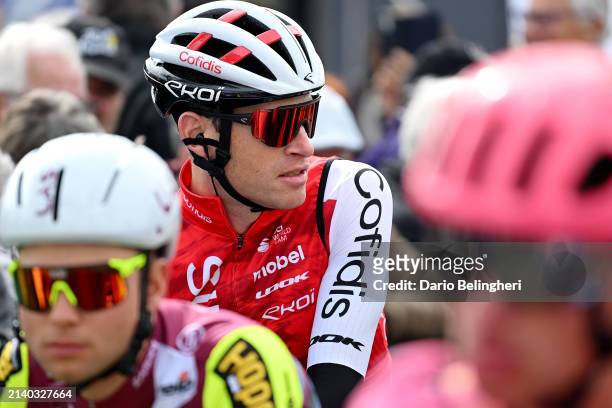 Ben Hermans of Belgium and Team Cofidis prior to the 70th Region Pays de la Loire Tour 2024, Stage 4 a 174.9km stage from Marolles-les-Braults to Le...