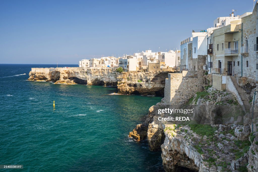 Via Porto street, Sea View Terrace, Polignano a Mare, Apulia, Italy, Europe