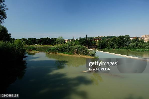 Europe Reno River Reno river and the canal system of Bologna was created in order to ...