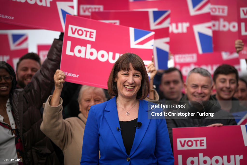 Labour's Rachel Reeves Campaigns In Blackpool South Ahead Of May By-election