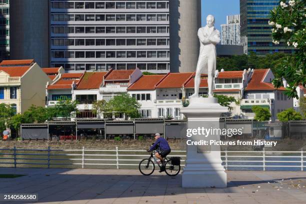 Frs Van Raffle 35 Raffles Landing Site Stock Photos, High-Res Pictures, and Images ...