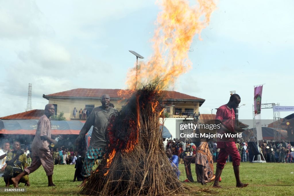 Sango festival of Thunder and Fire Deity
