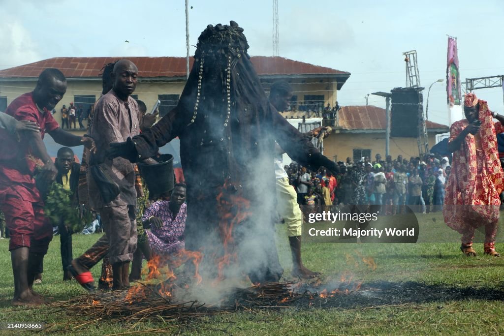 Danafojura the oldest masquerade in Oyo Kingdom