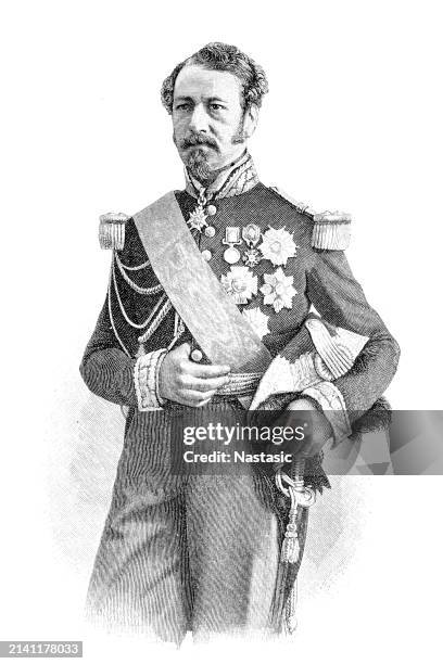 major general charles george gordon - charles gordon stock-grafiken, -clipart, -cartoons und -symbole