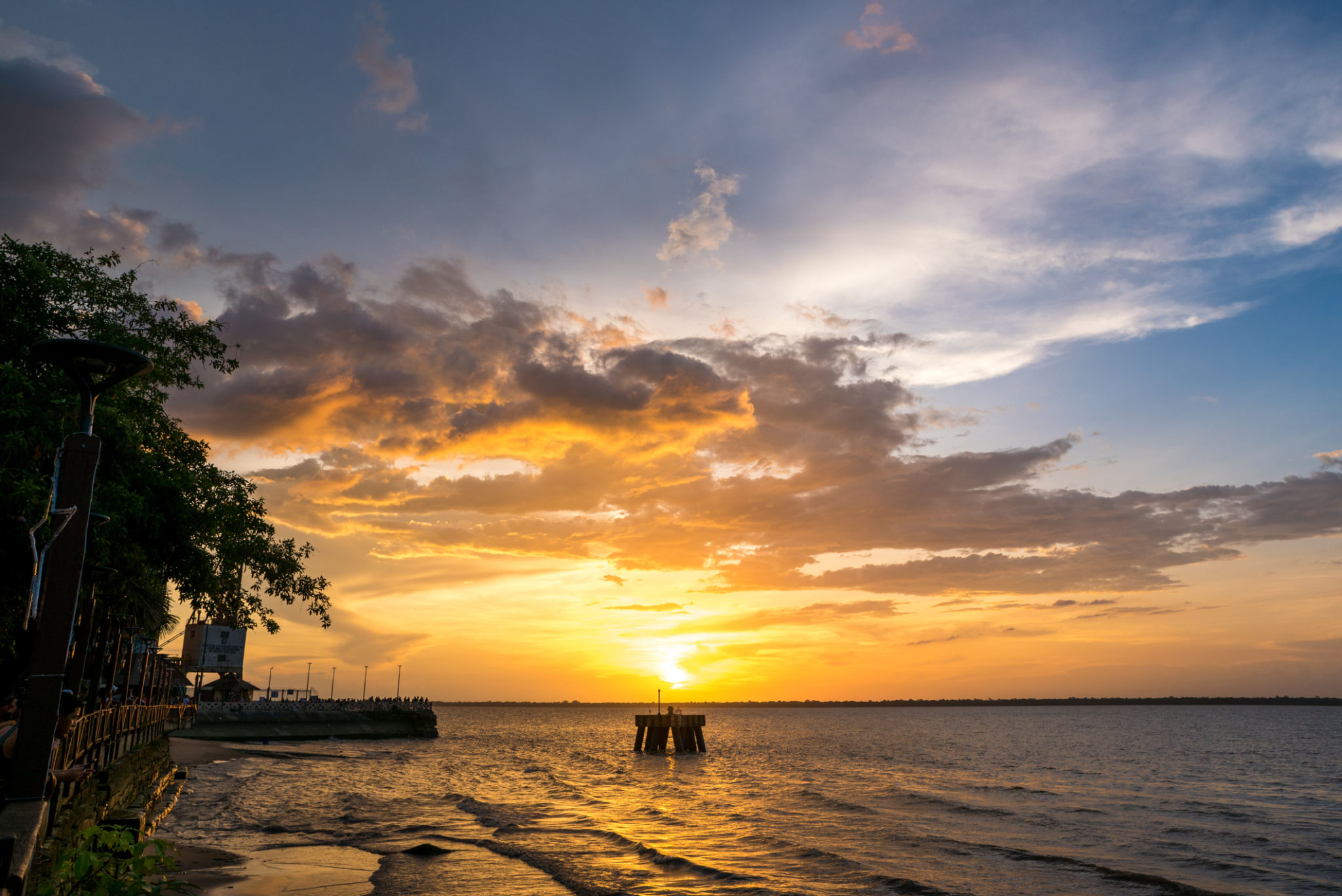 belem sunset
