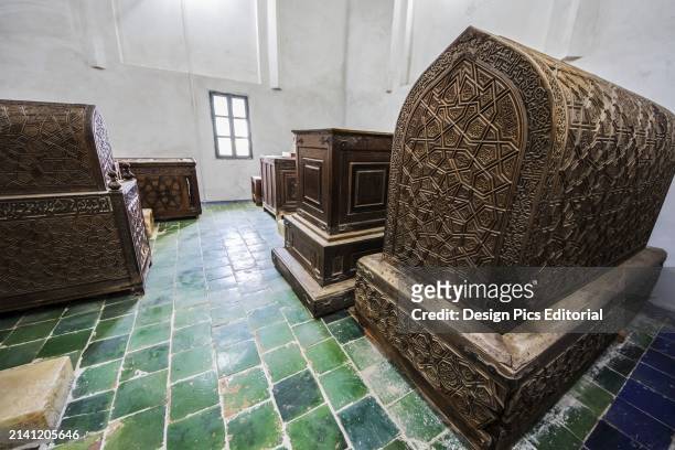 Wooden Coffins In The Sheikh Safi Al-Din Khanegah And Shrine Ensemble; Ardabil, Iran.