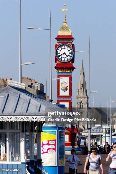 United Kingdom, England, Dorset, Victorian Jubilee clocktower; Weymouth.