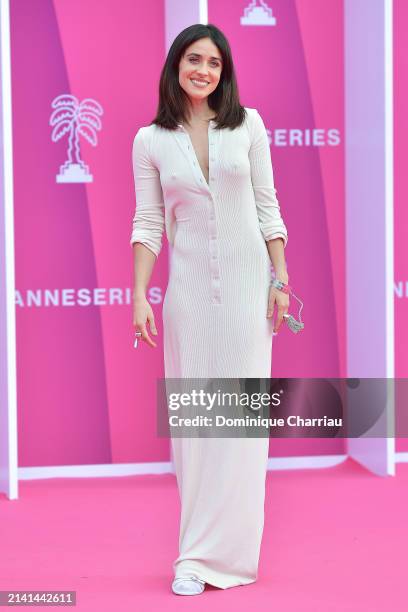 Macarena García attends the Opening Ceremony during the 7th Canneseries International Festival on April 05, 2024 in Cannes, France.