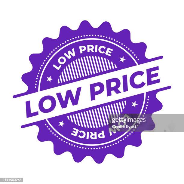 vector stamp design for low cost service - rubber stamp stock illustrations
