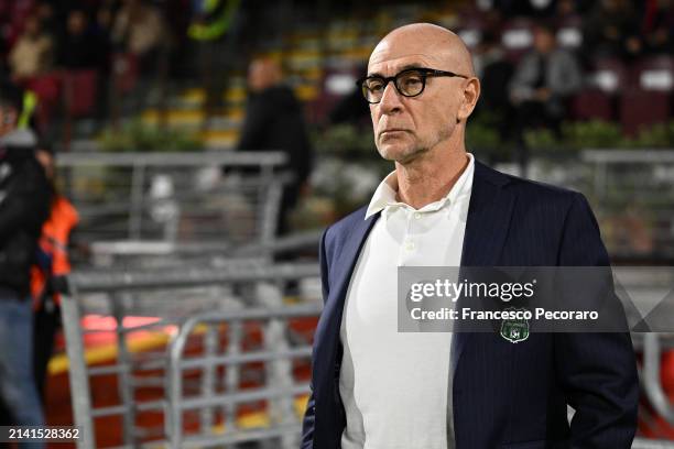 Davide Ballardini US Sassuolo during the Serie A TIM match between US Salernitana and US Sassuolo - Serie A TIM at Stadio Arechi on April 05, 2024 in...