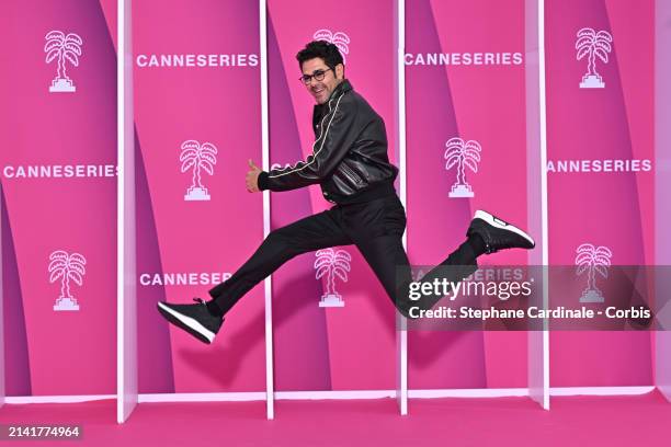 Jamel Debbouze attends the Opening Ceremony during the 7th Canneseries International Festival on April 05, 2024 in Cannes, France.