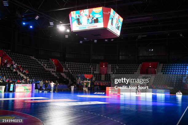 Illustration of the Saint Etienne Metropole Arena during the Womens EHF EURO 2024 Qualifiers Phase match between France and Latvia at on April 7,...