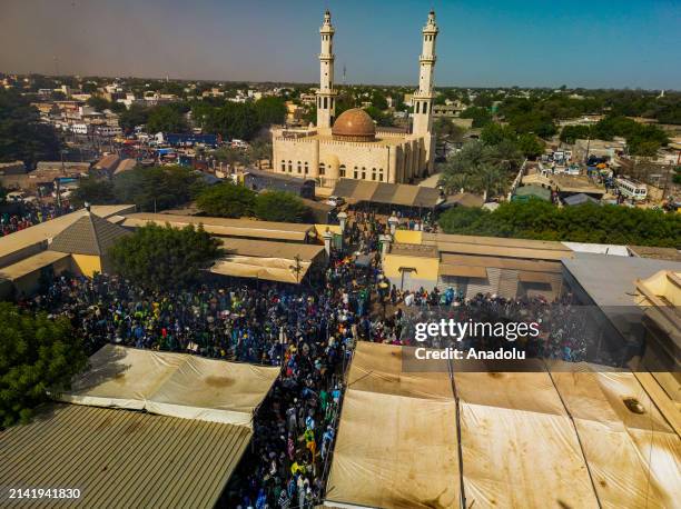 Followers of the Baye Fall movement, which is considered as a different and contradictory interpretation of the the Mouride Brotherhood, a branch of...