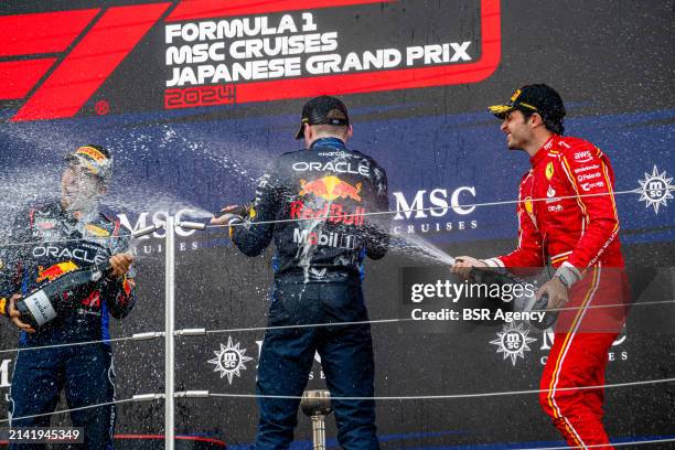 Max Verstappen, Red Bull Racing RB19 during the F1 Grand Prix of Japan at Suzuka International Racing Course on April 07, 2024 in Suzuka, Japan.