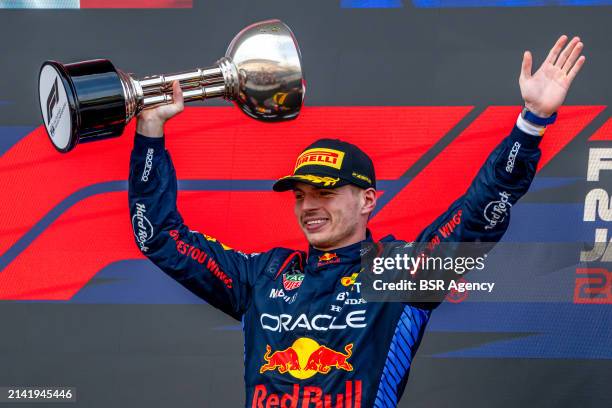 Max Verstappen, Red Bull Racing RB19 during the F1 Grand Prix of Japan at Suzuka International Racing Course on April 07, 2024 in Suzuka, Japan.