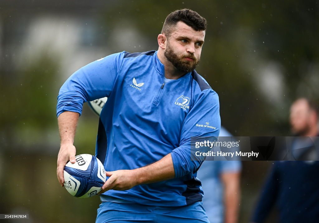 Michael Rein Rugby Dublin , Ireland - 8 April 2024; Michael Milne during a Leinster ...