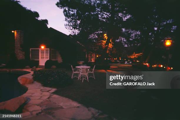 Los Angeles, Etats-Unis, octobre 1969 --- L'actrice Sharon TATE, enceinte de huit mois et demi, épouse du réalisateur Roman POLANSKI, a été...