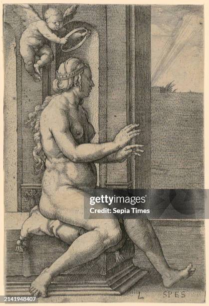 Stefano della Bella , artist Israel Henriet , editor, Pole with fiddled hat and coat, turned to the left, sheet 7 of the set 'Various Figures and...