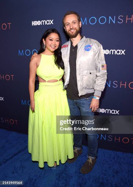 Lana Condor and Director Christopher Winterbauer see at HBO Max MOONSHOT Under The Stars Special Screening, Los Angeles, CA, USA - 23 March 2022